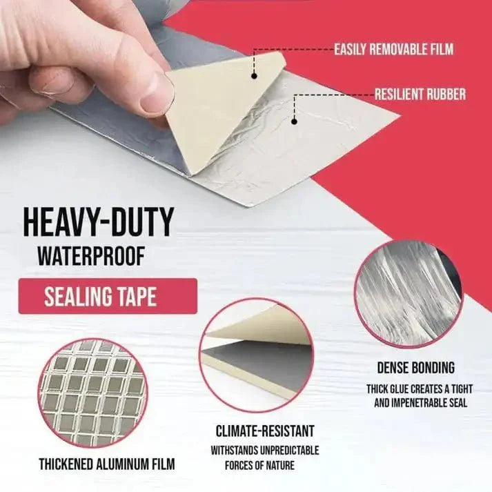 Aluminum Tape - Self Adhesive, UV Protective & Durable