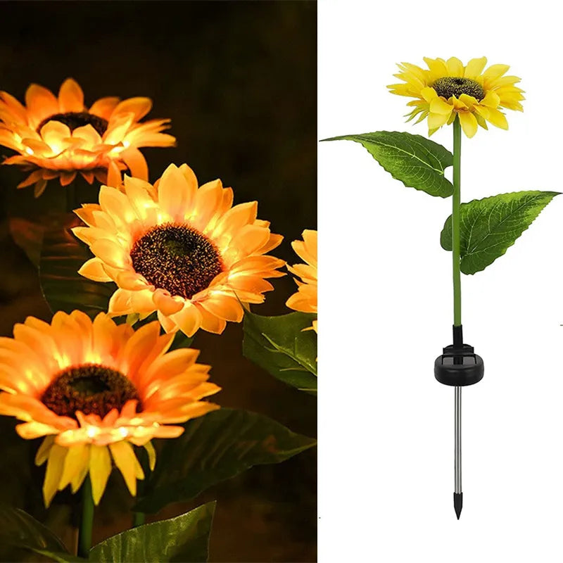 Sunflower Solar LED Light