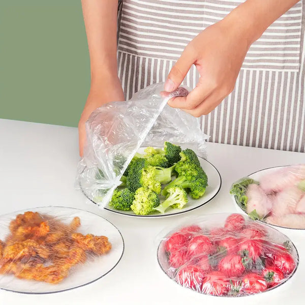 Reusable Elastic Food Covers | Pack of 100 | Limited Time Offer🔥