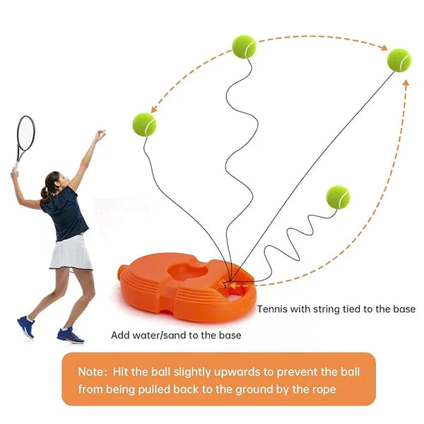 Tennis Trainer Rebound Ball | For Tennis 🎾 & Cricket🏏 Self-Practice