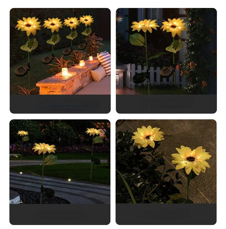 Sunflower Solar LED Light