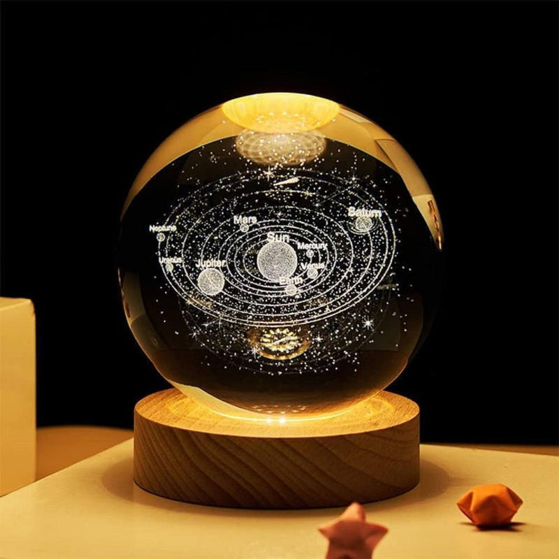 3D Solar System Lamp